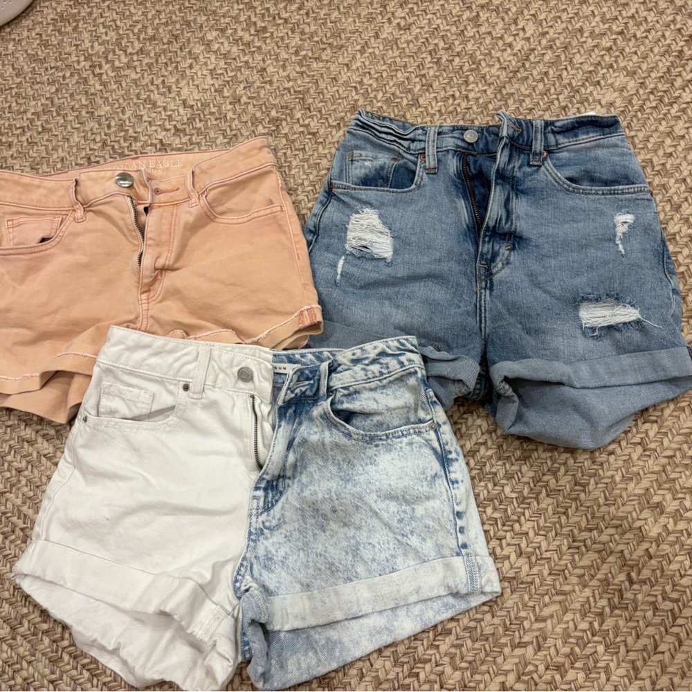 Jean short bundle for women set